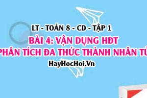 Vận dụng hằng đẳng thức phân tích đa thức thành nhân tử? Ví dụ? Toán 8 bài 4 [b4c1cd1]